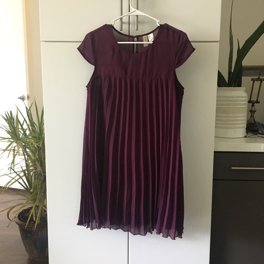 Burgendy Beauty Dress